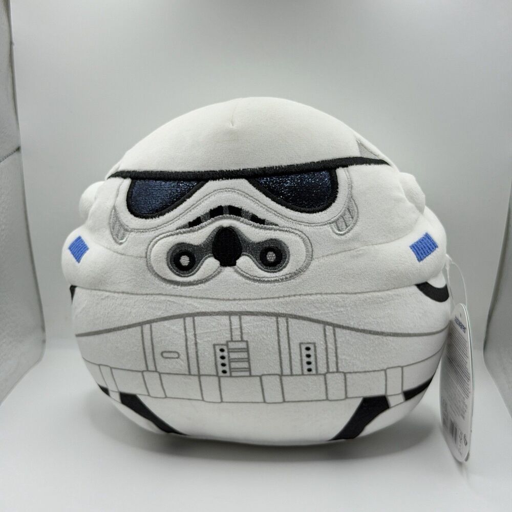 Squishmallows Star Wars Stormtrooper 8” Plush Original Squishmallow NWT